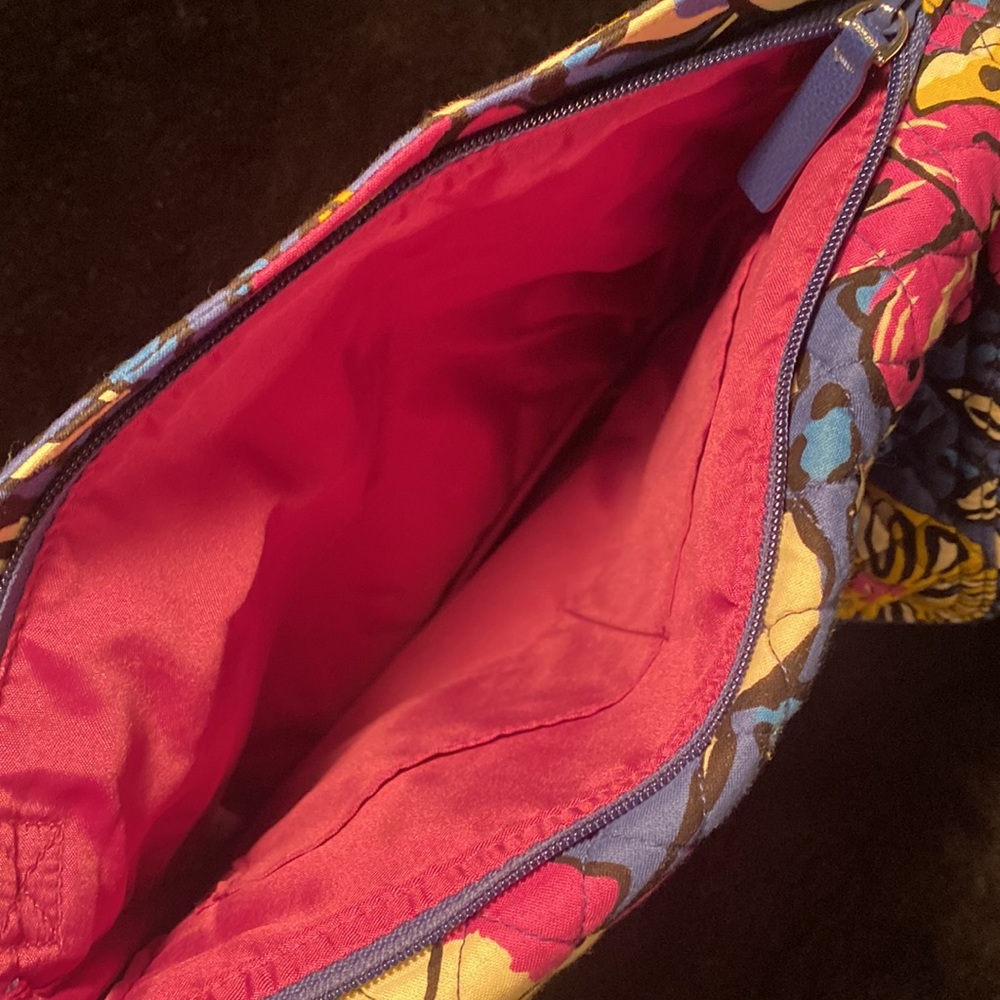 Vera Bradley Shoulder Tote Bag In African Violet - Picture 3 of 5
